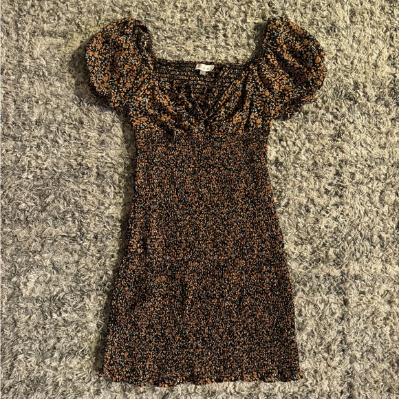 Elegant Black and brown Women's Dress - Picture 1 of 1